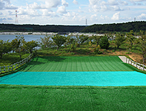 Slide with artificial turf photo01